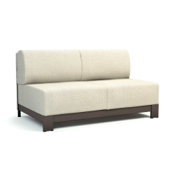 Grace Modular Armless Loveseat 