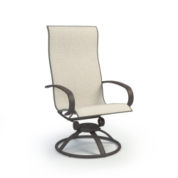 Homecrest Harbor Sling High Back Swivel Rocker Dining Chair - 32910