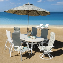 Homecrest Holly Hill 7 Piece Patio Dining Set - HOMECREST-HOLLYHILL-SET3