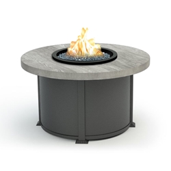 Homecrest Quick Ship Timber Chat Height Fire Table - 42" Round - Q4642CTM