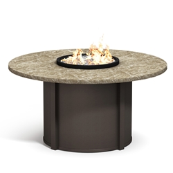 Homecrest Sandstone 54" Dining Fire Table - 54RSSFPTT-89RDC