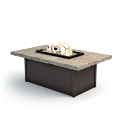 Homecrest Sandstone 32" x 52" Coffee Fire Pit Table - 893252XSSTT-89XNC
