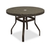 Homecrest Sandstone 42 inch round Balcony Table with Angled Legs - 3842RBSS-NU