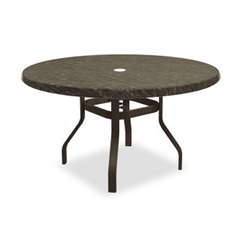 Homecrest Sandstone 54 inch round Dining Table with Angled Legs - 3854RDSS