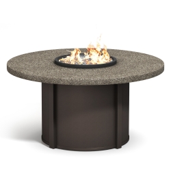 Homecrest Stonegate 54" Dining Fire Table - 54RSGFPTT-89RDC