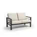 Four seat outdoor love seat set