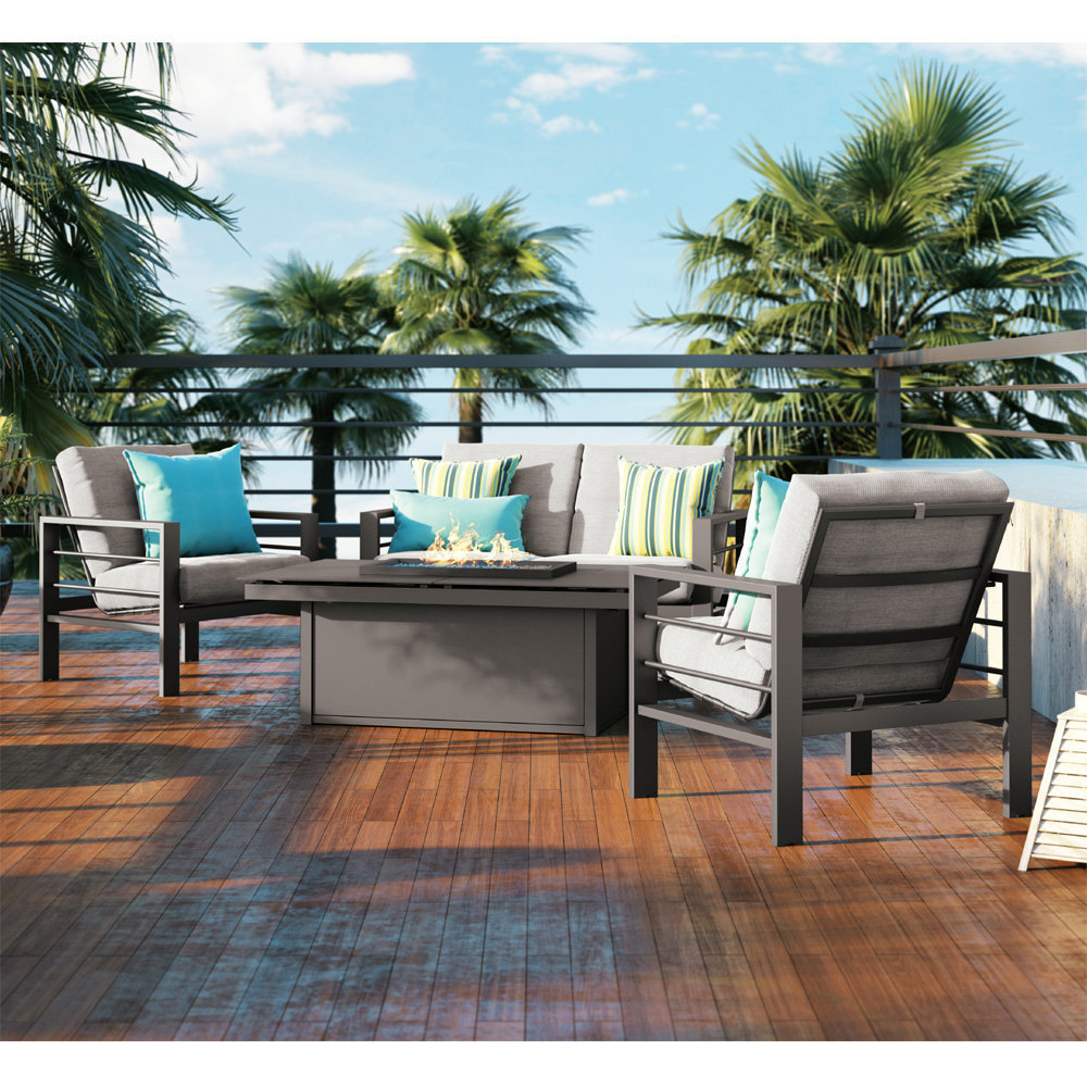 Modern style outdoor deep seating