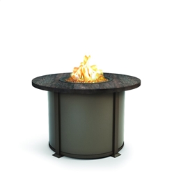 Homecrest Timber 42" Round Dining Fire Table - 4642DTM