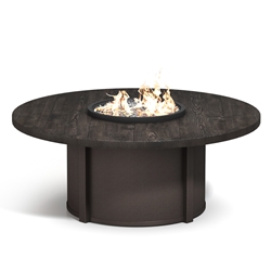 Homecrest  Timber 54" Round Lounge Fire Table - 54RTMFPTT-89RNC