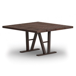 Homecrest Timber 48 Inch Square Dining Table w/ Architectural Base  - 3548SD