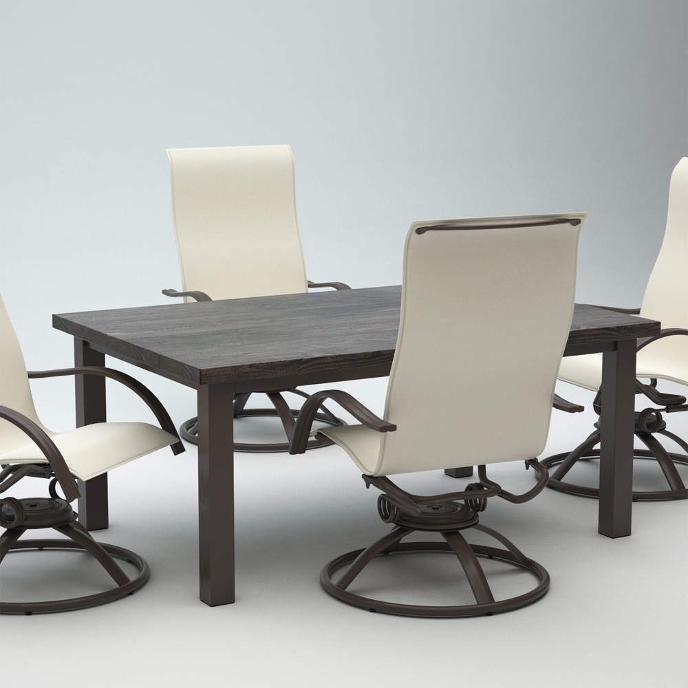 timber dining table set