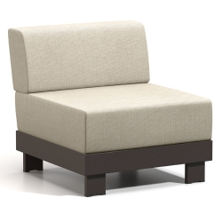 Homecrest Urban Cushion Armless Chat Chair - 83390