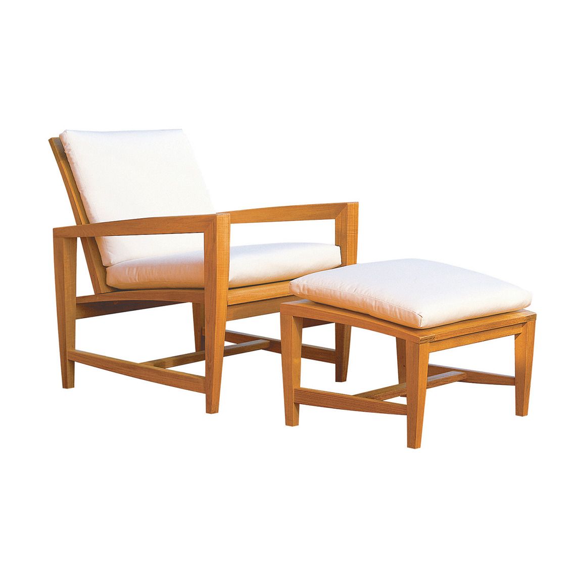 Kingsley Bate Amalfi Club Chair with cushions