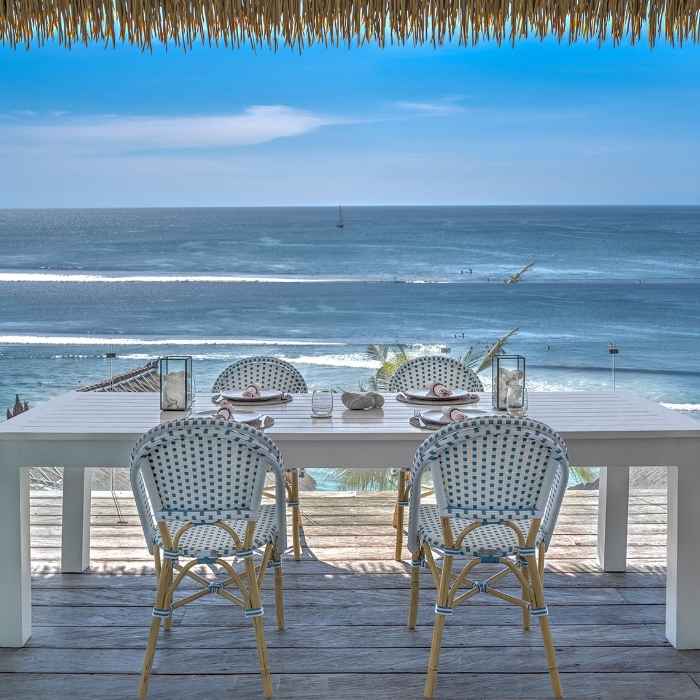 Cafe Stacking Dining Side Chair set