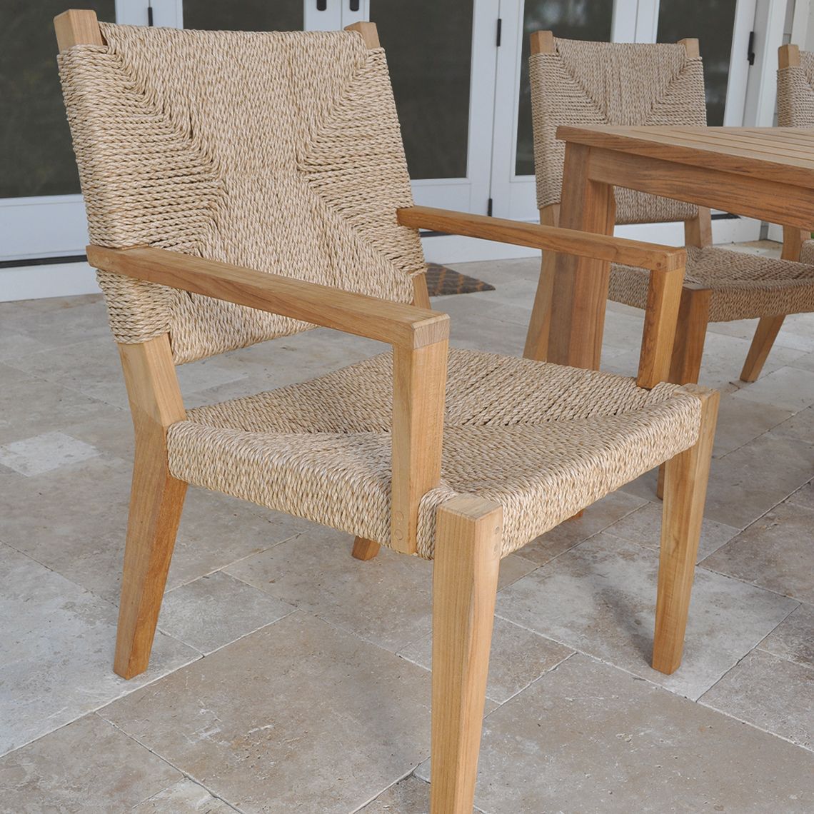 Kingsley Bate Hadley Dining Armchairs side