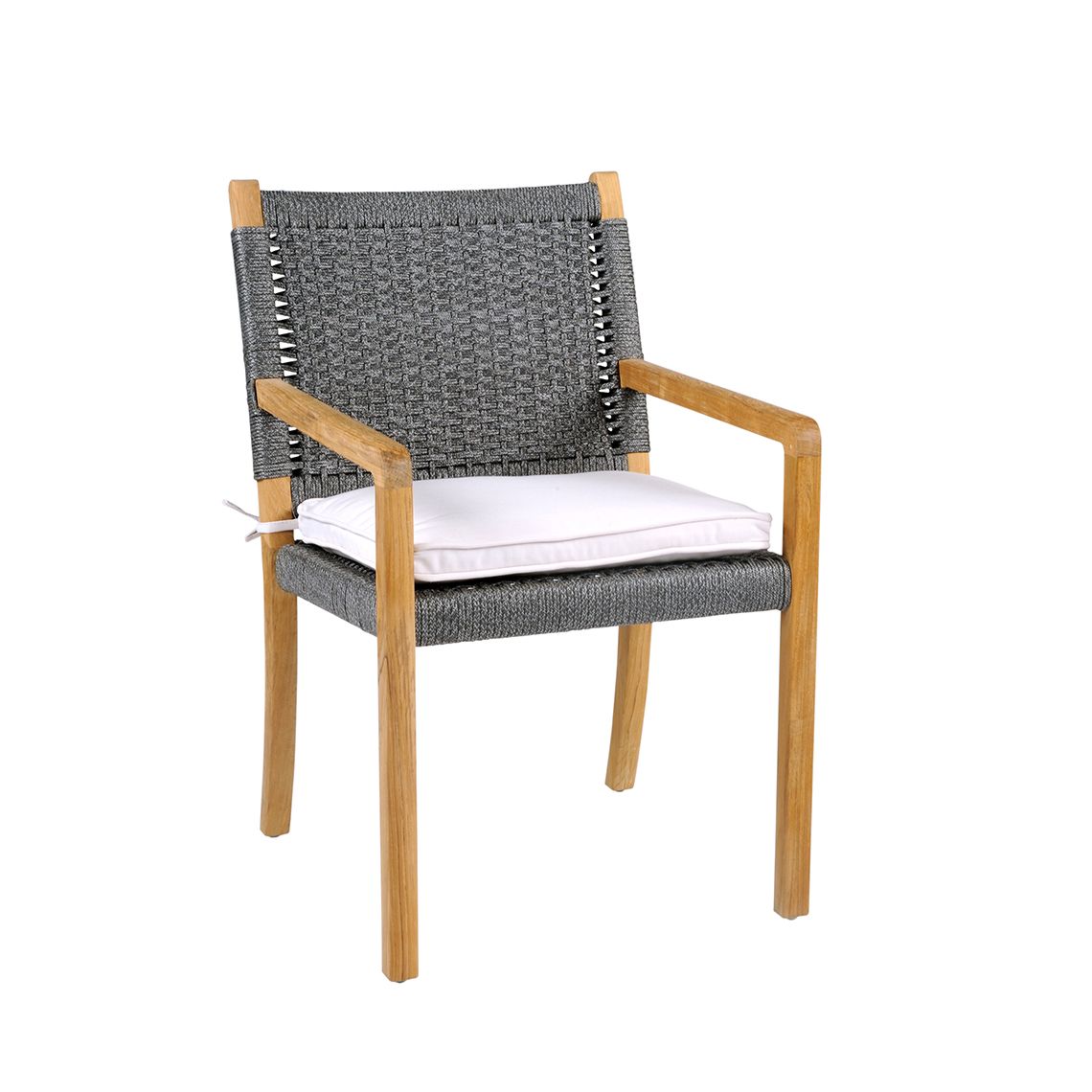 Hudson Dining Armchair charcoal