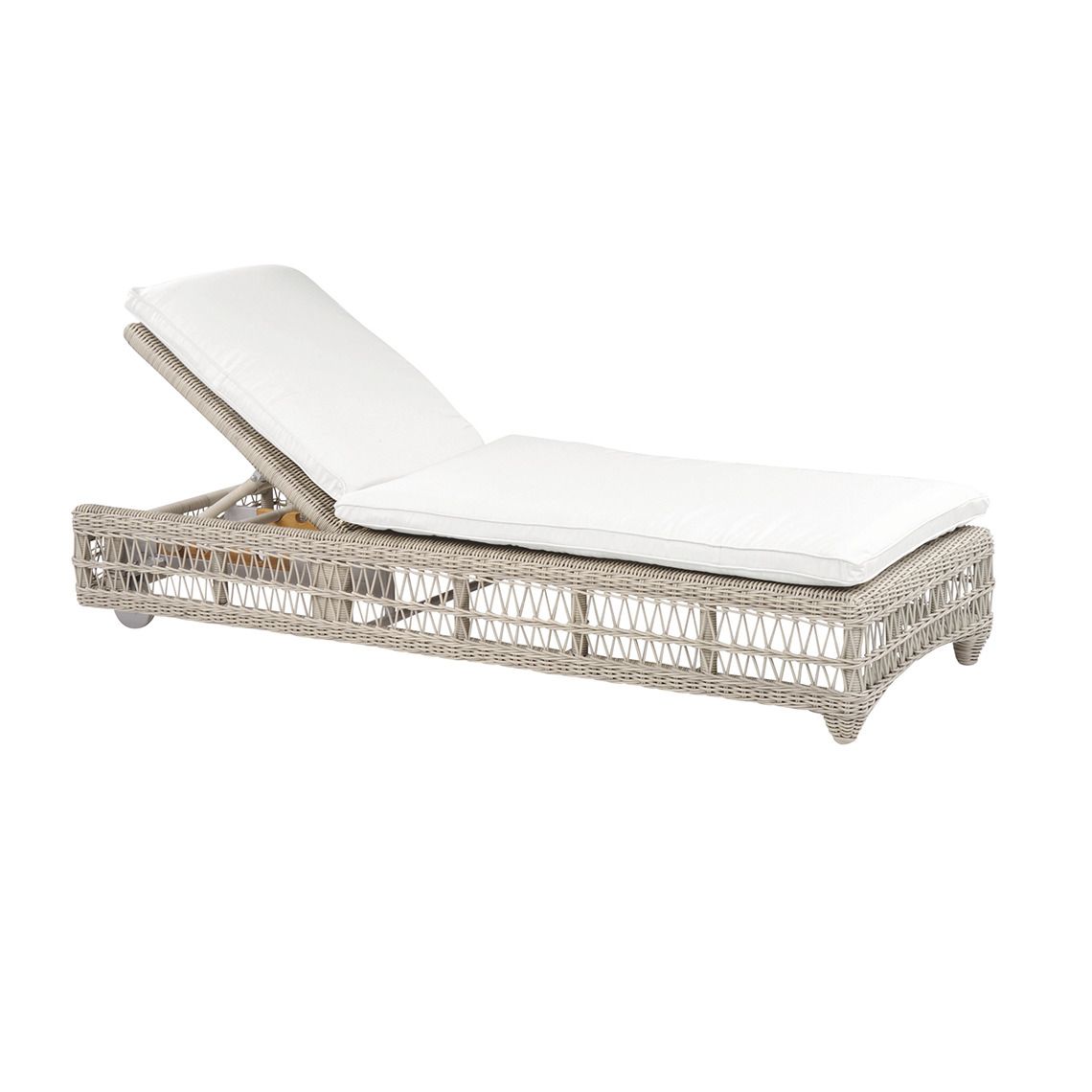 Kingsley Bate Southampton Adjustable Chaise Lounge with Wheels - SO70