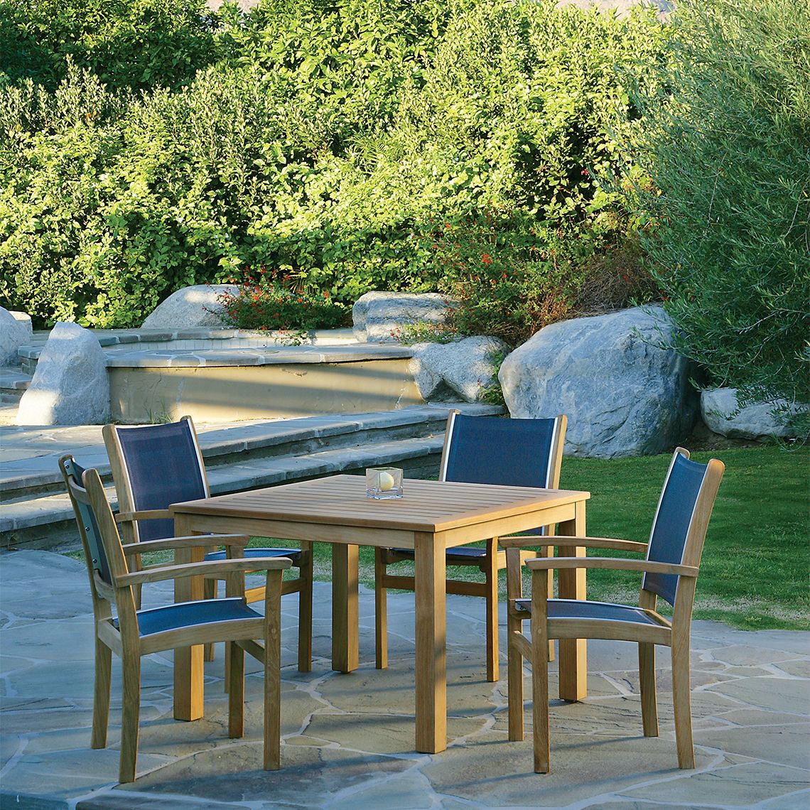 St. Tropez Square Teak Dining Set
