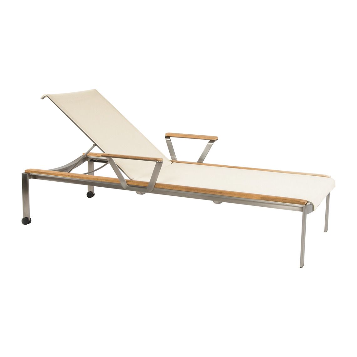 Kingsley Bate Tivoli Stacking Adjustable Chaise Lounge with Wheels - TL79
