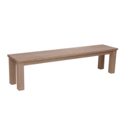 Kingsley Bate Tuscany 6' Backless Bench in Vintage Teak - TN60