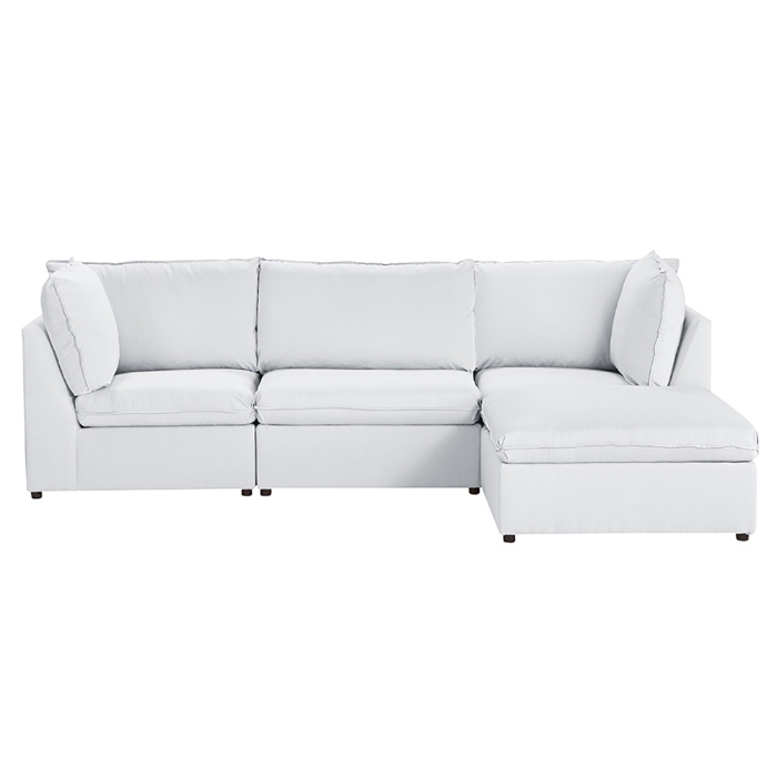 Colson Upholstered Modular Sofa with Ottoman