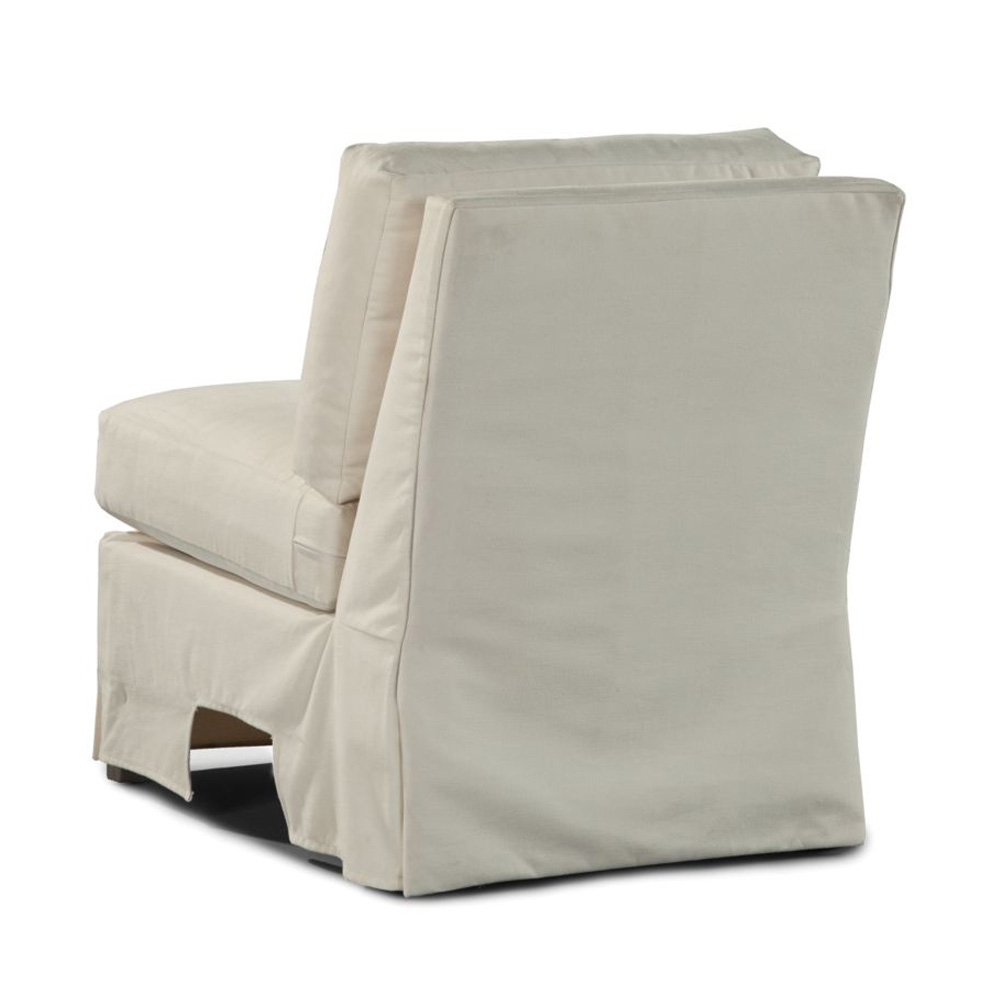 Harrison Armless Chair back view