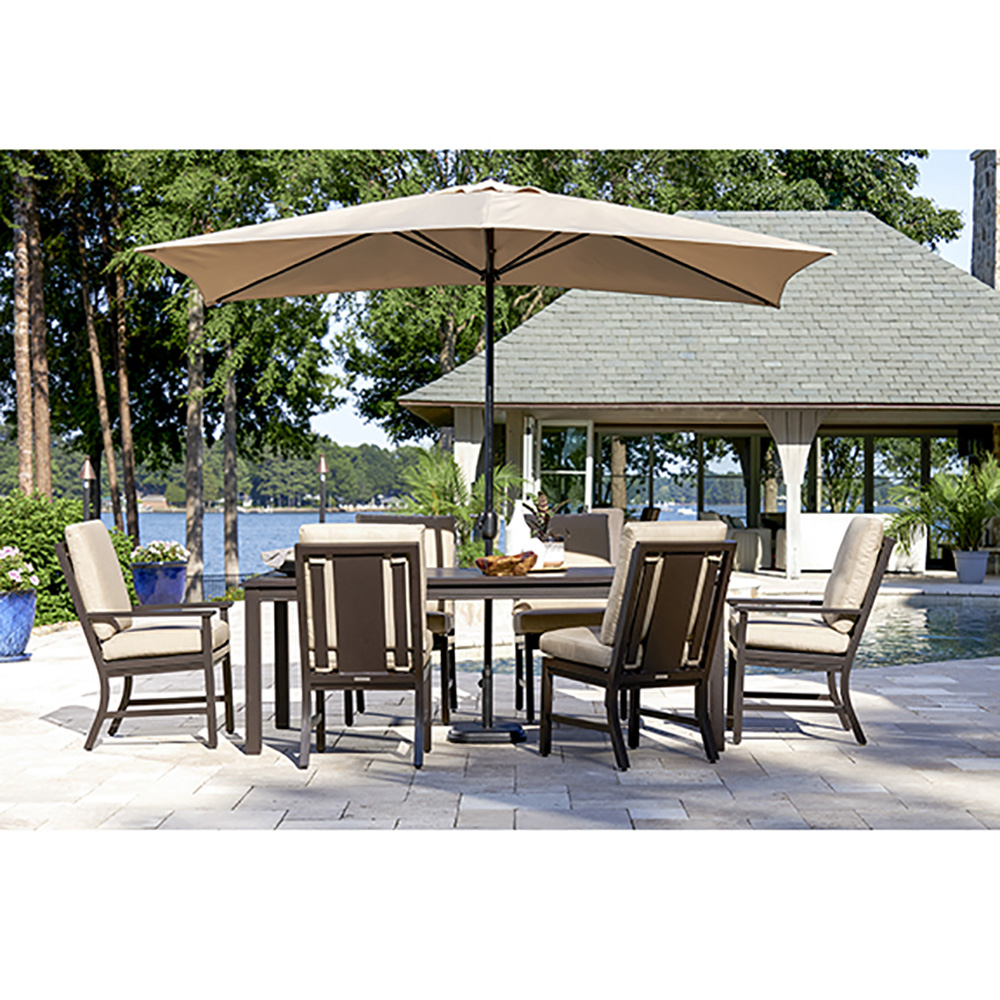 Lane Venture Montana Cushion Outdoor Dining Set for 6 - LV-MONTANA-SET3