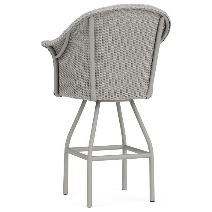 All Seasons Swivel Bar Stool with Padded Seat - 124309