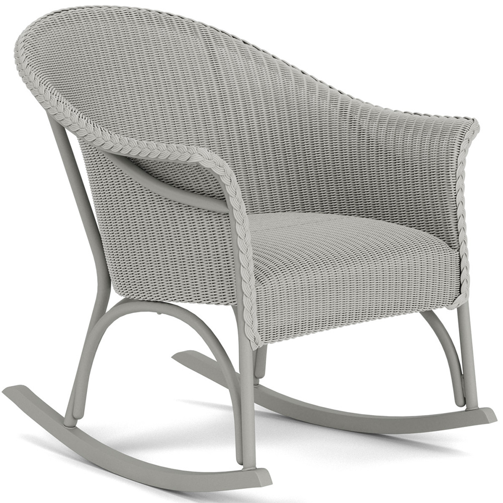 Lloyd Flanders All Seasons Lounge Rocker with Padded Seat - 124333