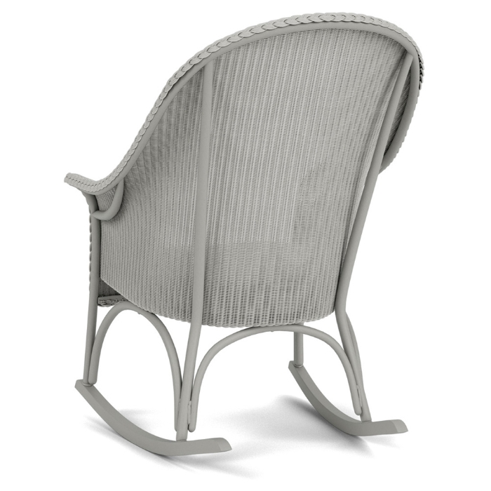 High Back Lloyd Flanders Wicker Rocking Chair