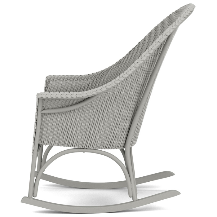 All Seasons High Back Porch Rocker with Padded Seat - 124336