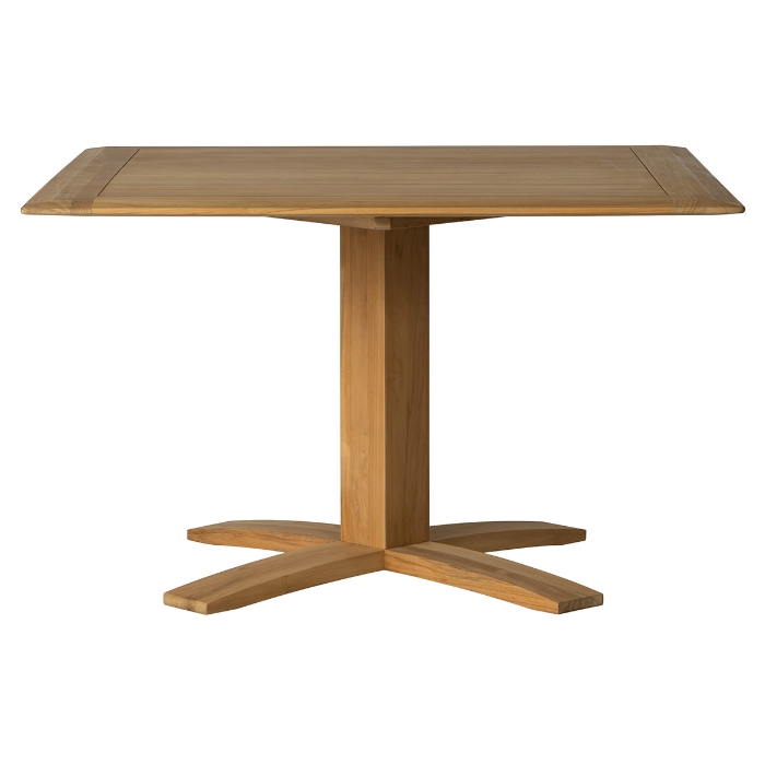 Alpine 48" Pedestal Dining Table front