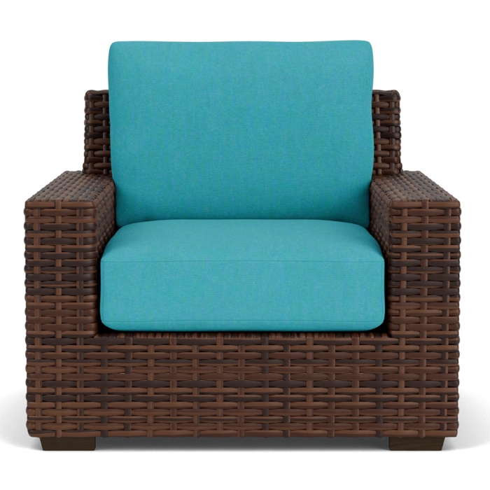 Contempo Woven Vinyl Wicker Lounge Chair - 38002