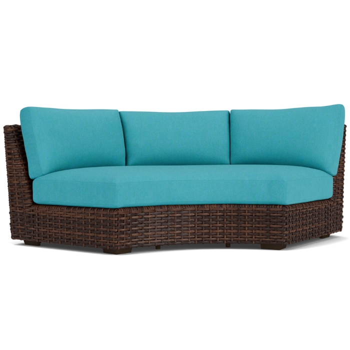 Contempo Curved Sectional Sofa and Fire Pit Set - LF-CONTEMPO-SET4