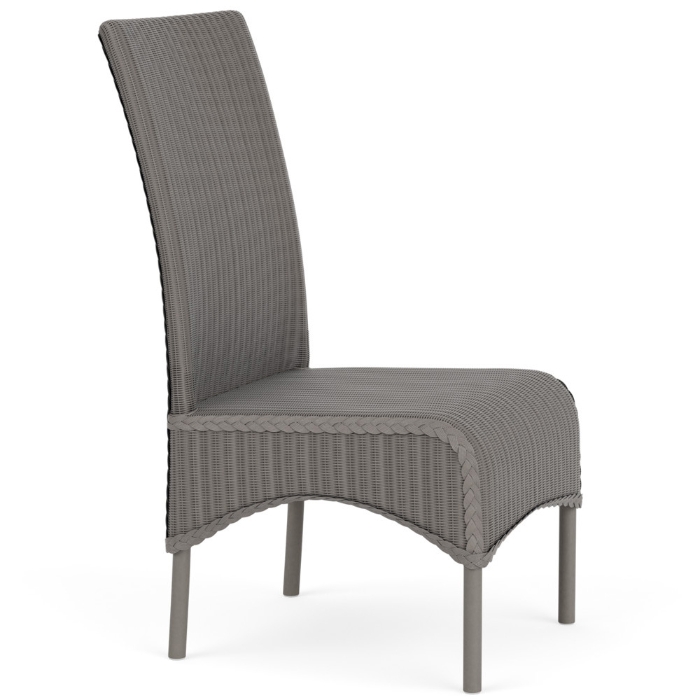 Woven wicker dining set