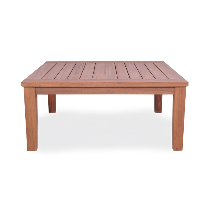 Catalina Outdoor Wicker Sofa Patio Set with Teak Tables - LF-CATALINA-SET4