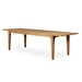 Teak Double Butterfly Leaf Dining Table - 86" to 110" - 286584