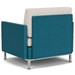 Elements Wicker Lounge Chair back detail