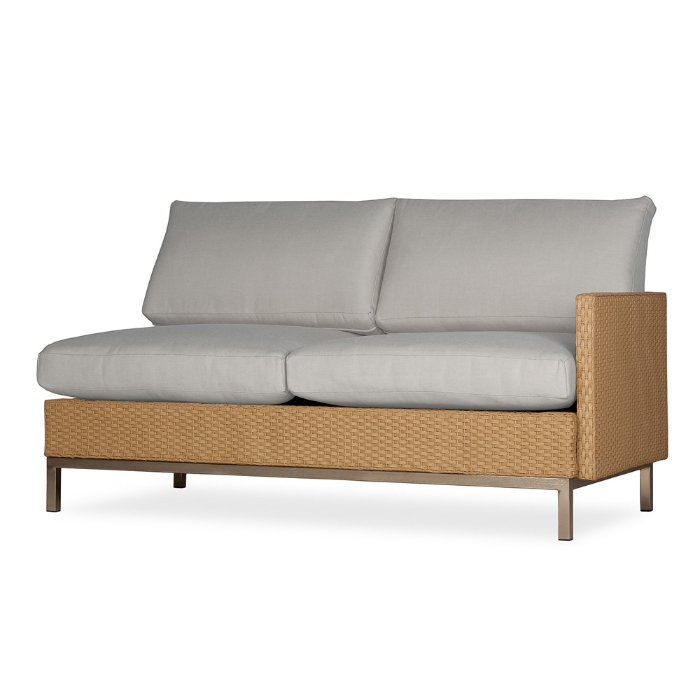 Elements Left Arm Wicker Settee - 203048