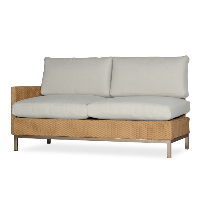 Elements Right Arm Wicker Settee - 203049