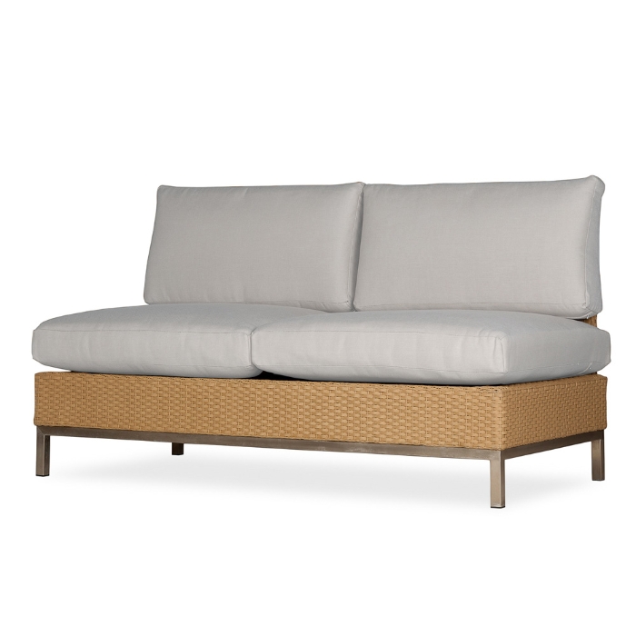 Elements Armless Wicker Settee - 203051