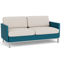 Lloyd Flanders Elements Settee with Loom Arms and Back - 203055