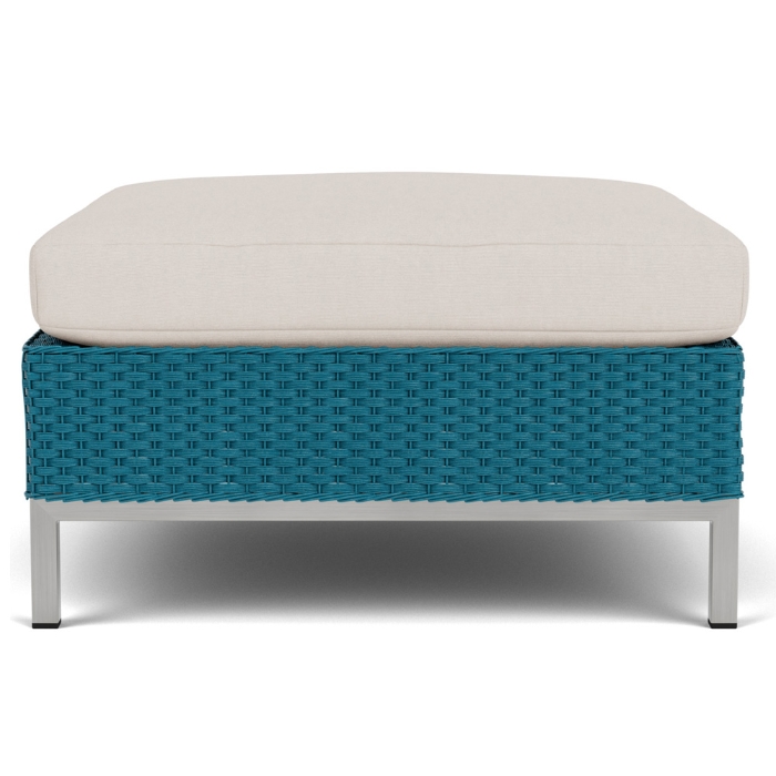 Elements Wicker Ottoman - 203317