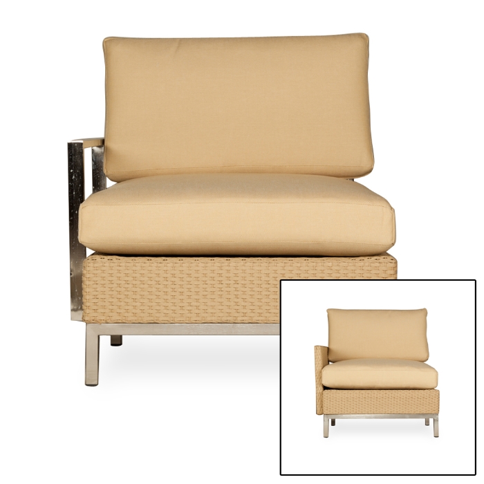 Elements Modern Wicker L-Sectional - LF-ELEMENTS-SET8