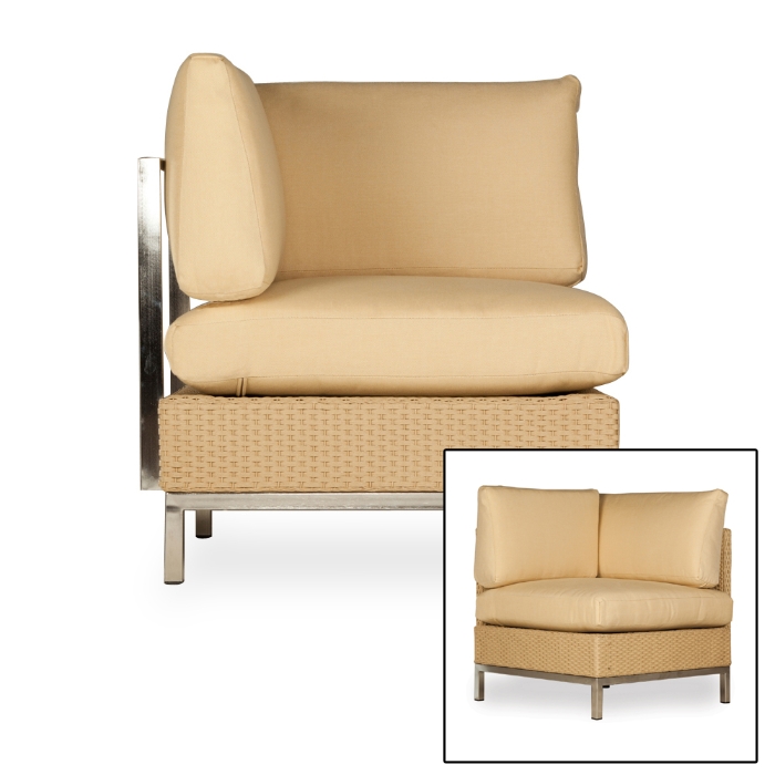 Elements Large Wicker Patio Sectional Set - LF-ELEMENTS-SET7