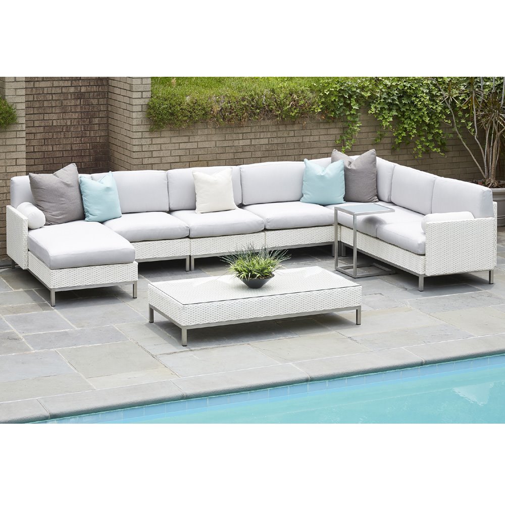 Elements Wicker Right Arm Chaise - 203026