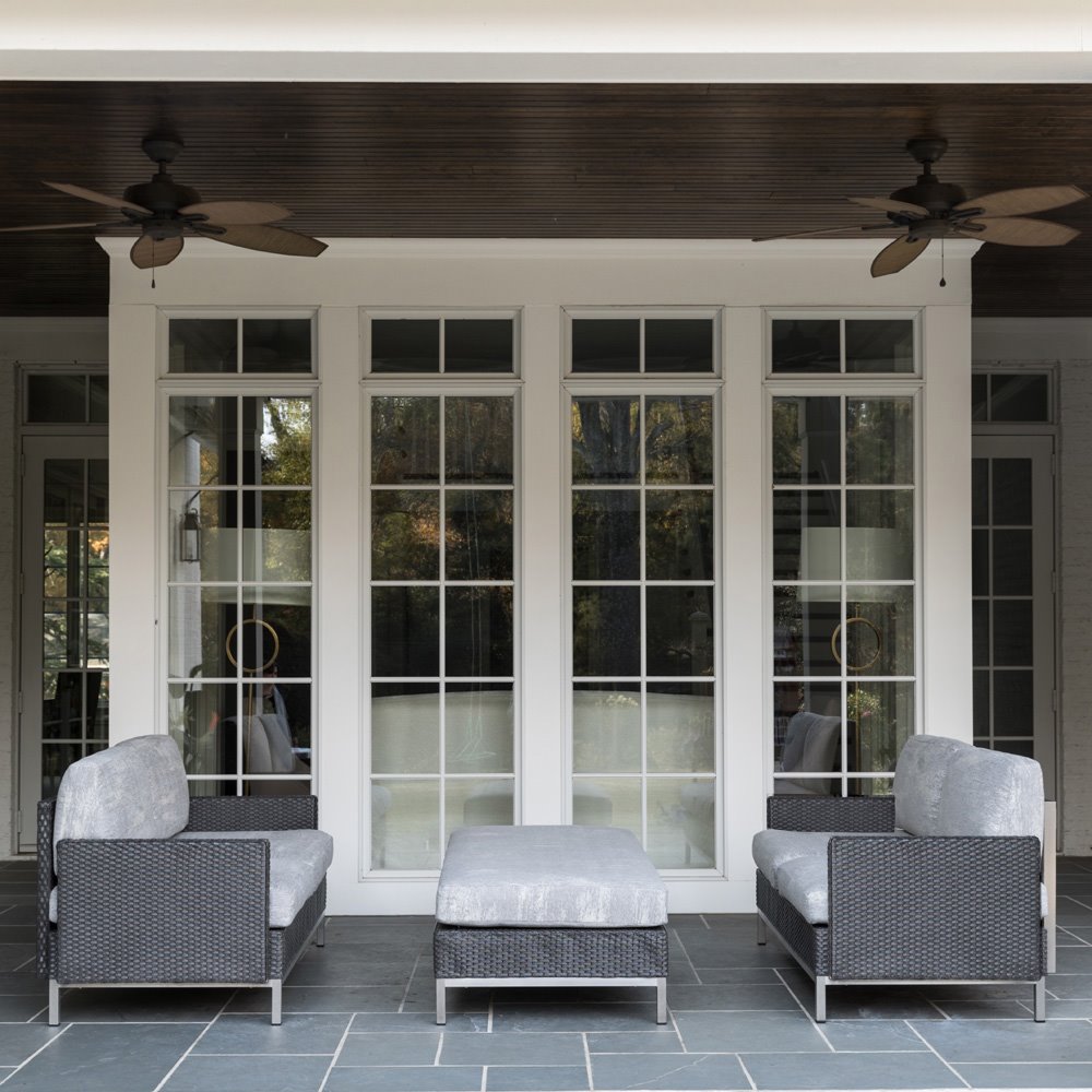 Elements Wicker Settee with Loom Arms and Back - 203055