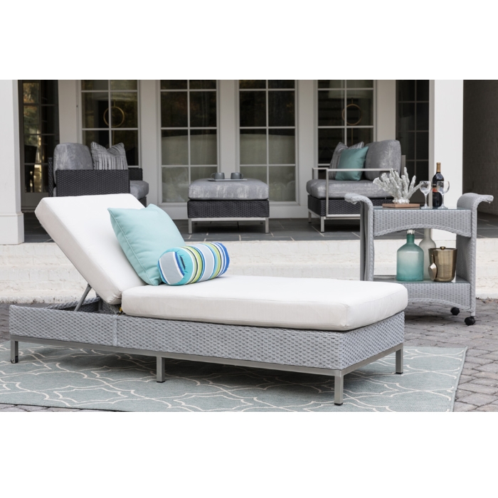 Elements Modern Wicker Chaise - 203020