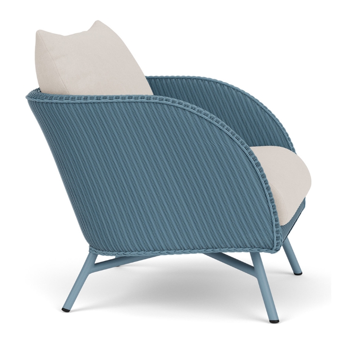 Essence Wicker Lounge Chair Side View