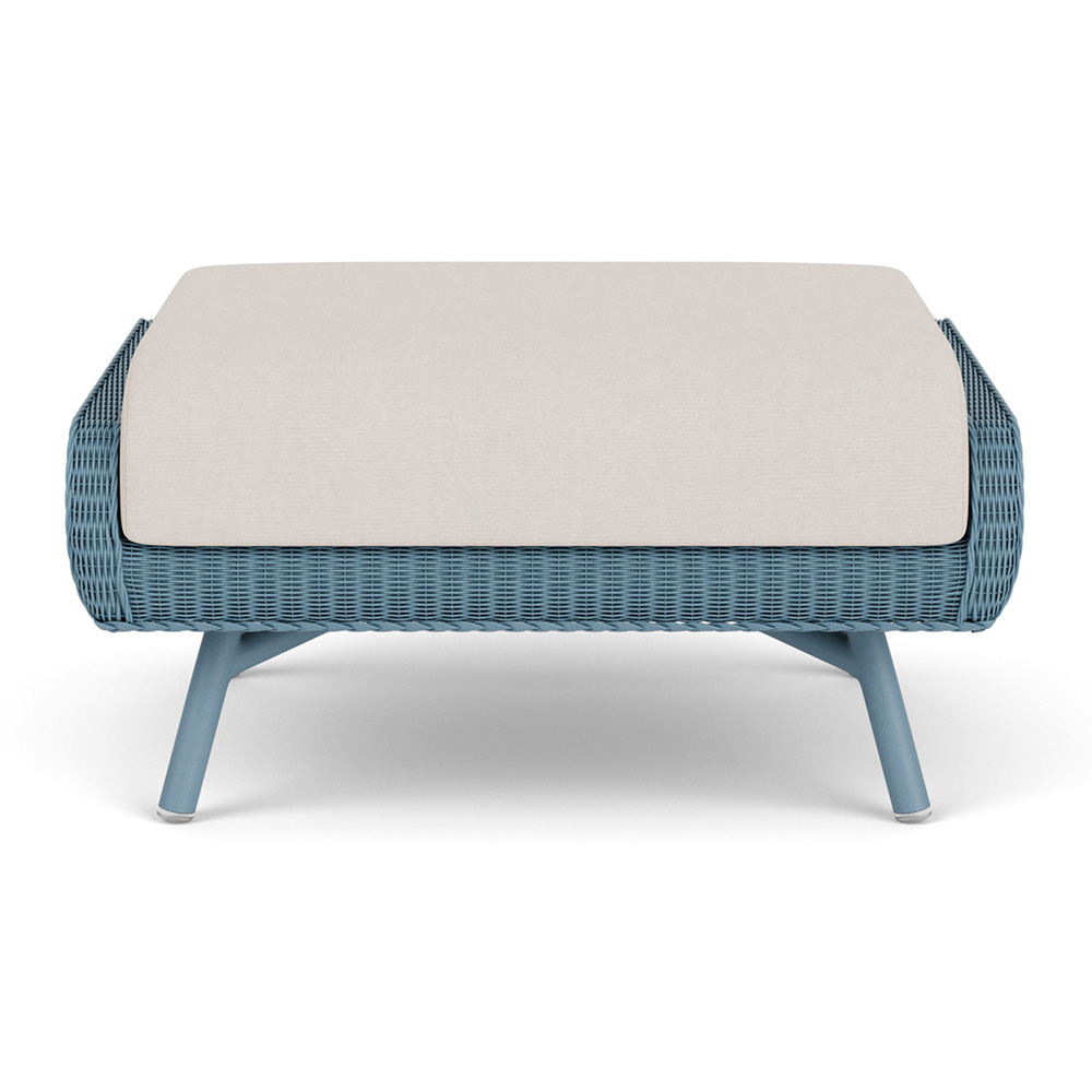 Essence Wicker Ottoman Front view